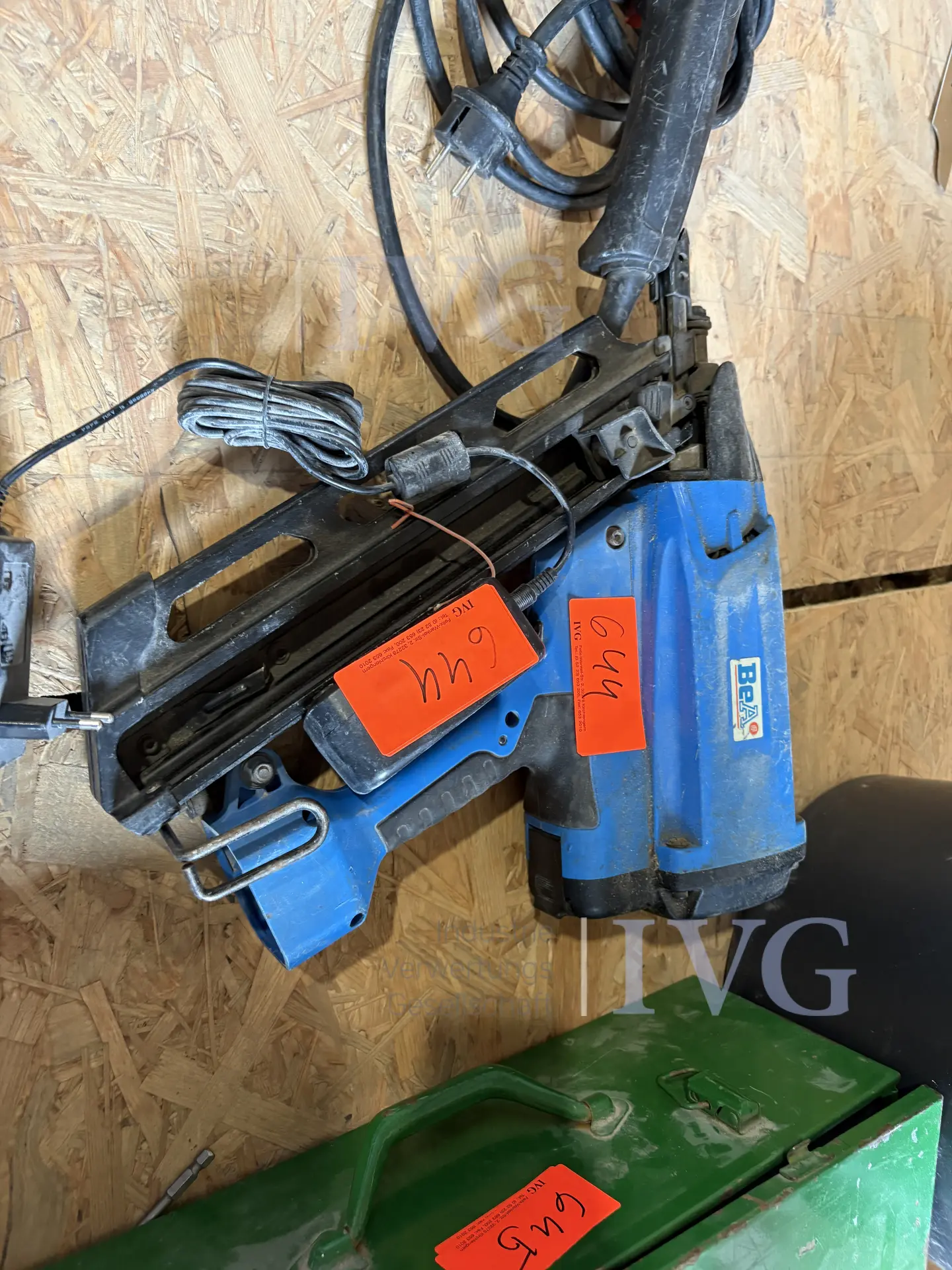 Akku-Gas-Nagler BEA D90-660E